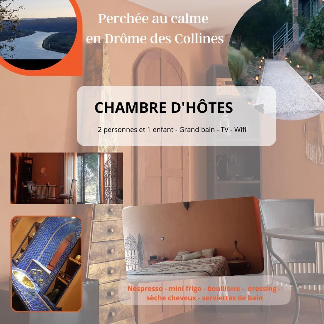 La Maison Bleue Ponsas Buitenkant foto
